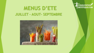 Menus été