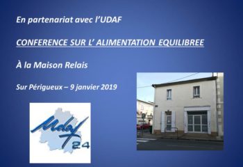 UDAF Conf du 9 janv 2019