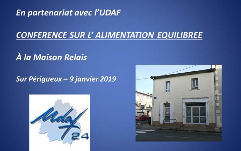 UDAF Conf du 9 janv 2019